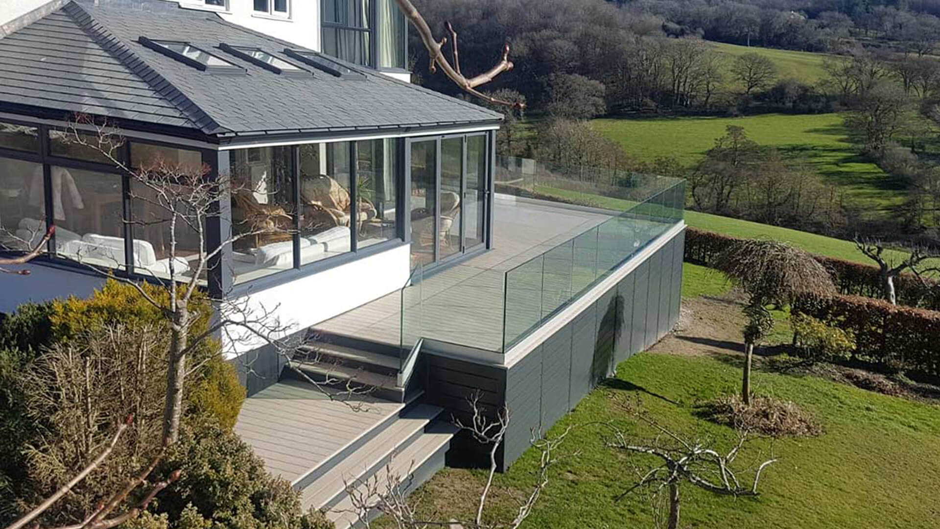 Glass balustrades