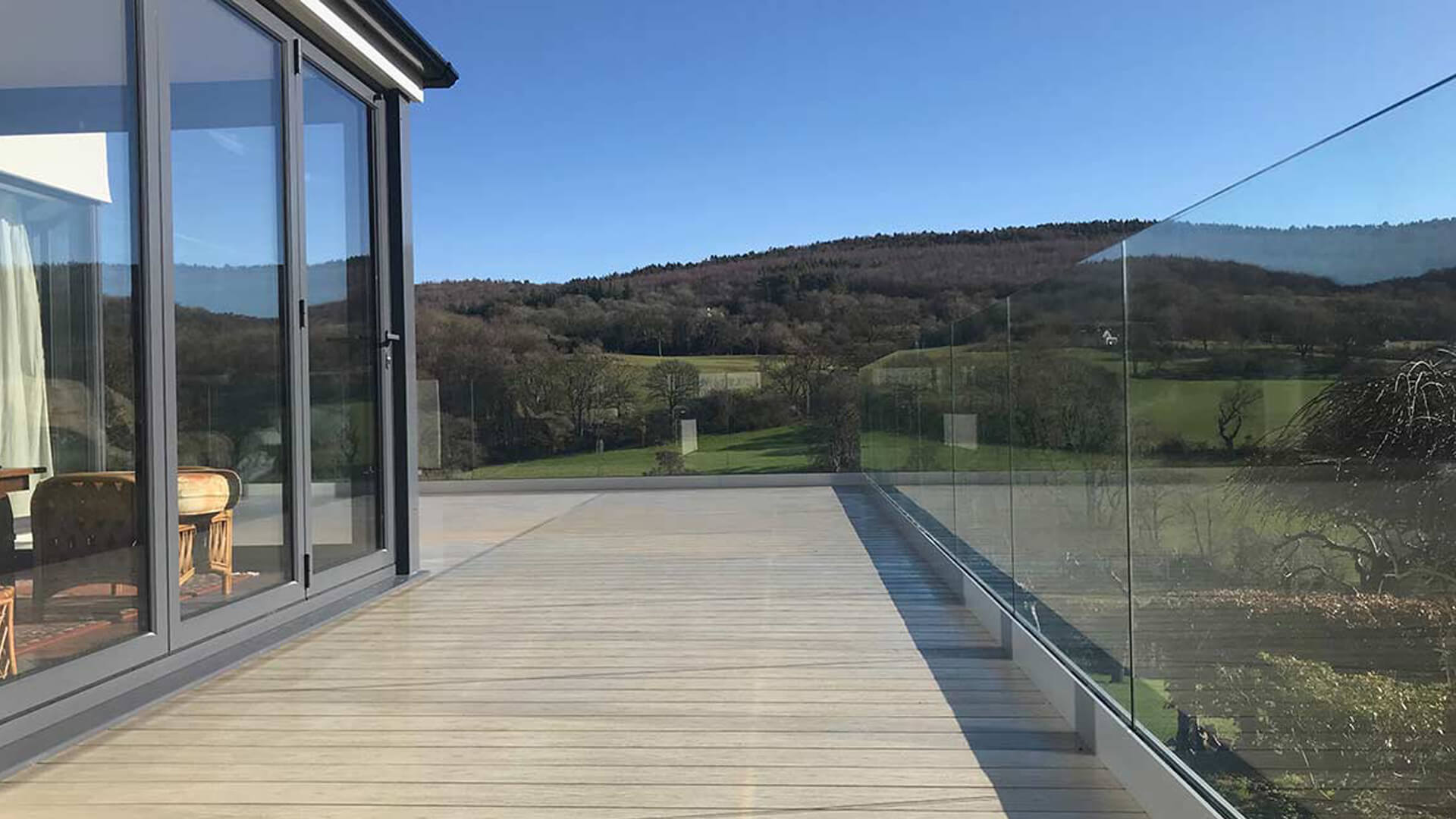 Glass balustrades
