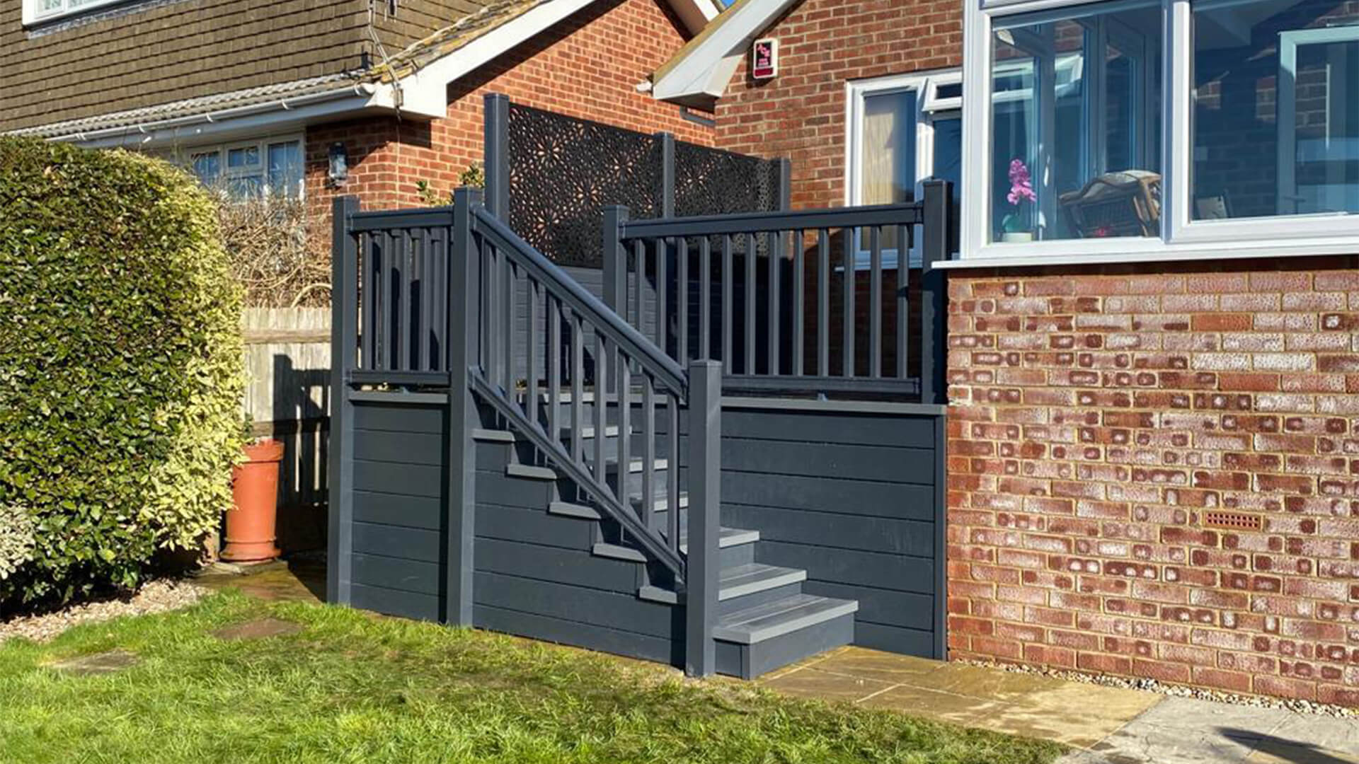 Grey steps